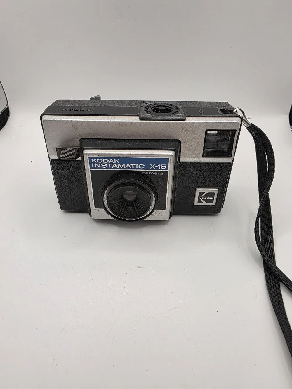 Kodak Instamatic X-15 Black and Silver Film Camera